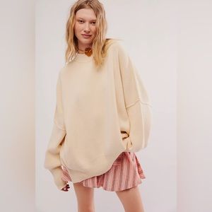 Free People Easy Street Tunic in Cream - Size S